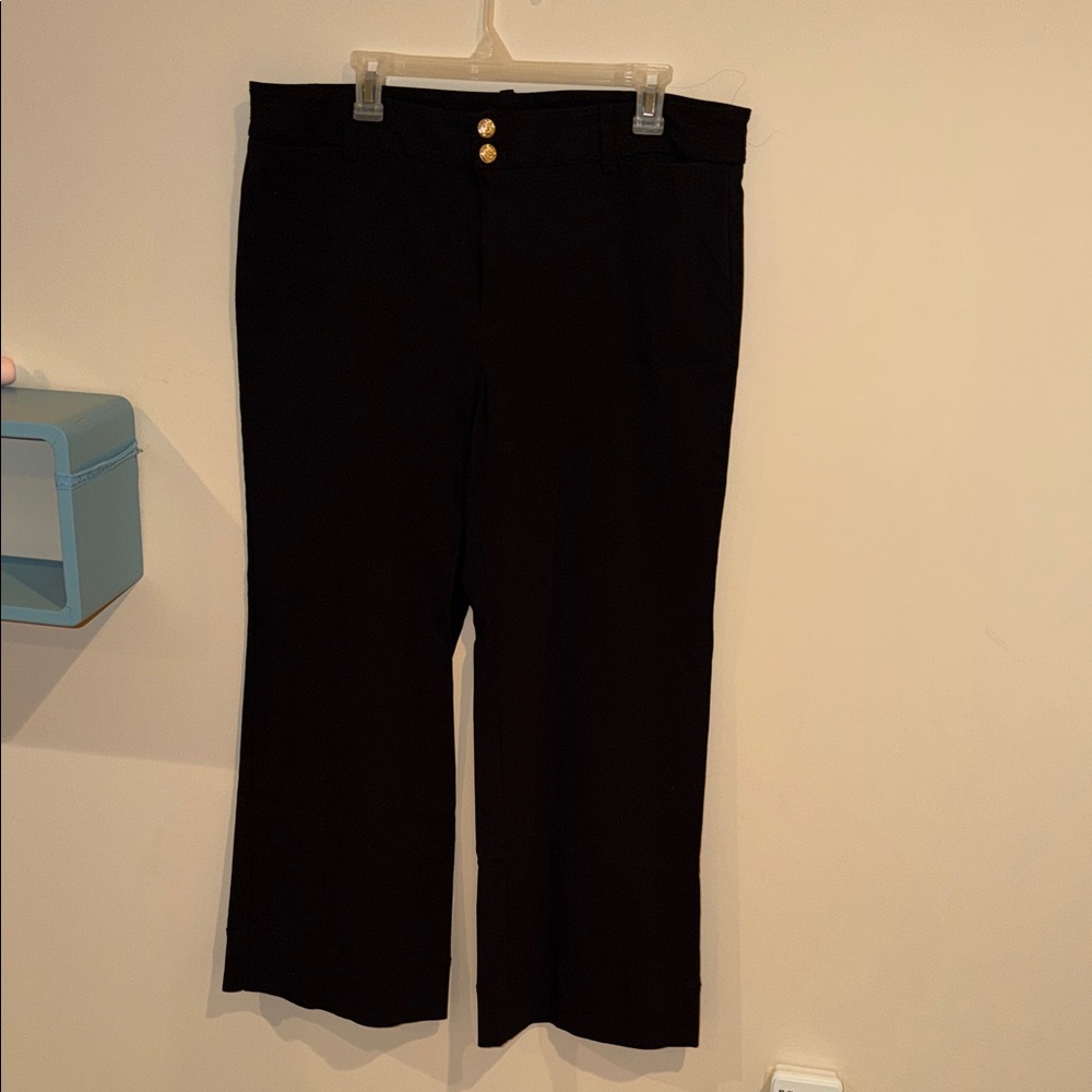 Chico's Black Wide-Leg Pants